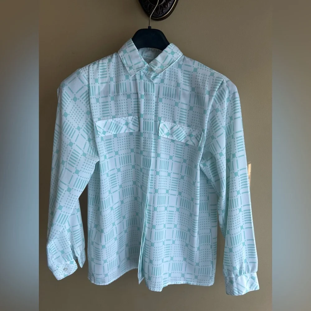 Vintage 80s blouse - Picture 13 of 15